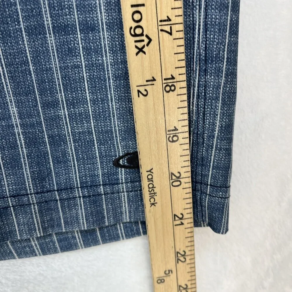 O’Neill Hybrid‎ Shorts Men’s Sz 32 Quick Dry Swim Striped Coastal Beach